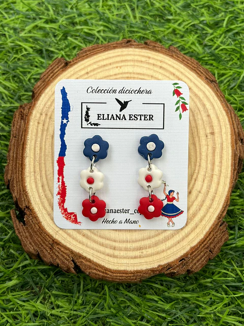 Colección Diciochera - Trio flores Mini 