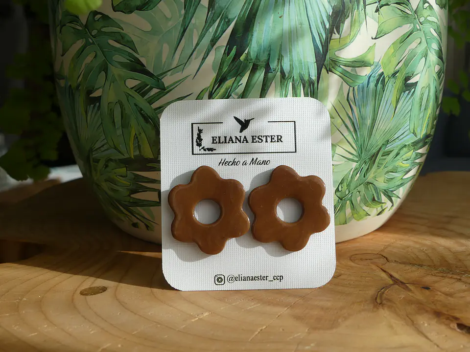 Flor Calada Caramelo 1