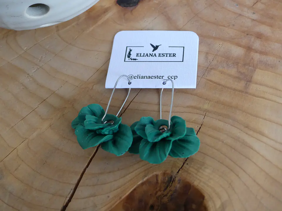 Flor Gancho Verde Esmeralda 2
