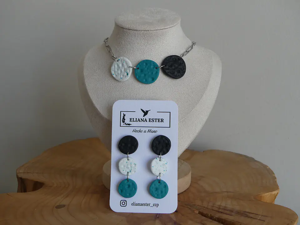 Conjunto Texturizado Turquesa 1