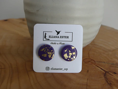 Botón Mini Violeta