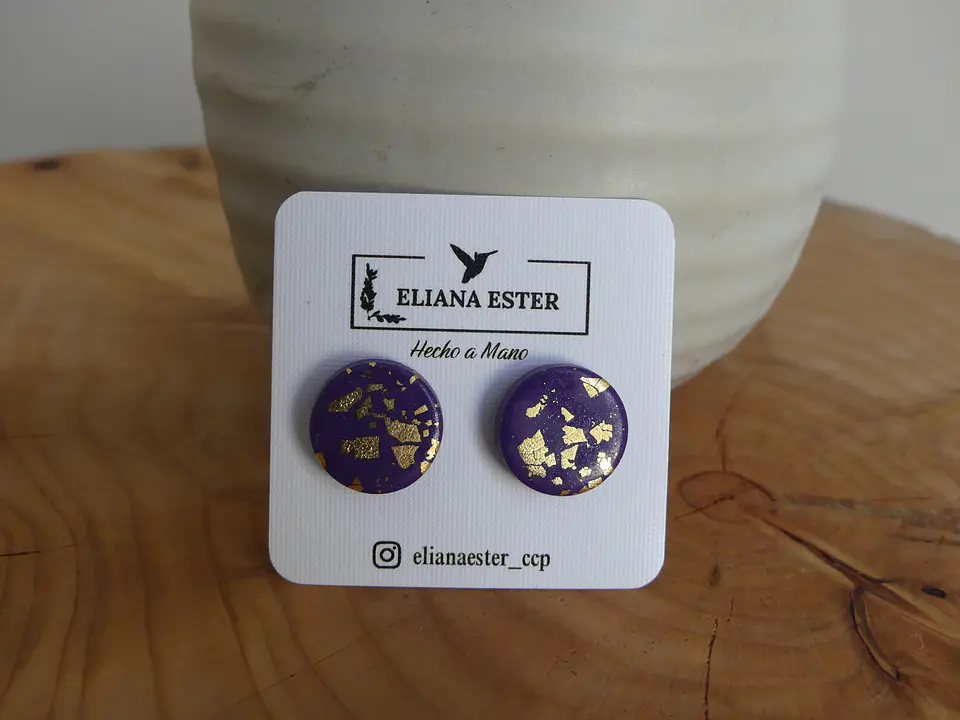Botón Mini Violeta 1