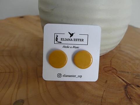 Botón Mini Mostaza