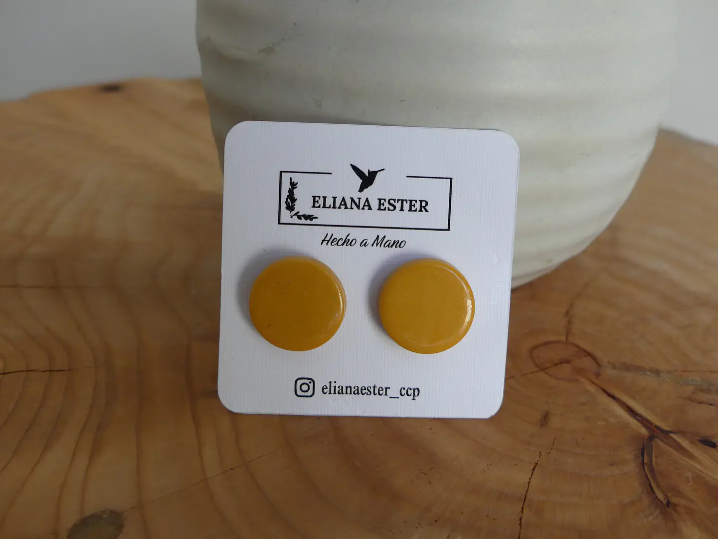 Botón Mini Mostaza 1