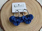 Argolla Flor Azul Profundo - Miniatura 1