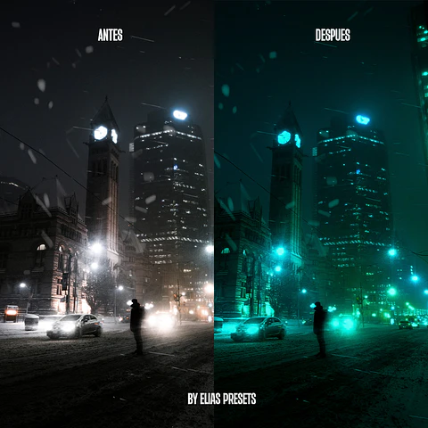 Blade Runner Green Presets Lightroom