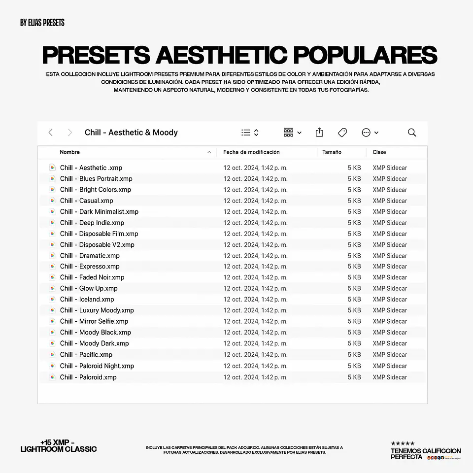 Aesthetic - Lightroom Presets 3