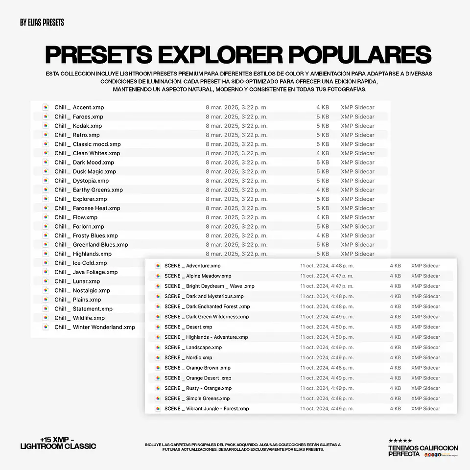 Explorer Lightroom Presets 3