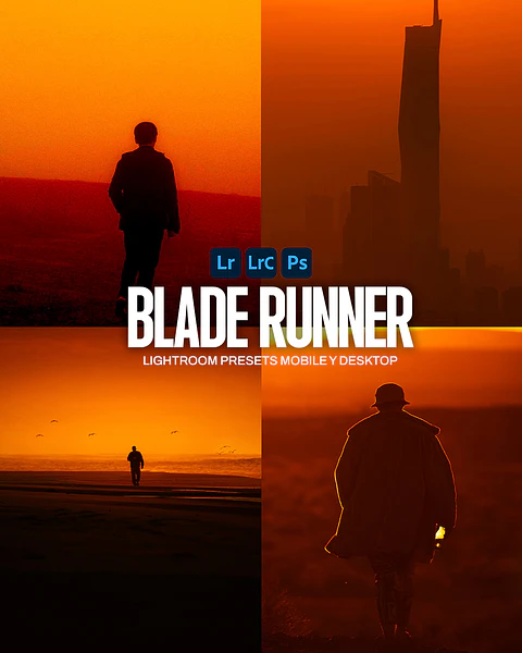 Blade Runner Yellow Presets Lightroom