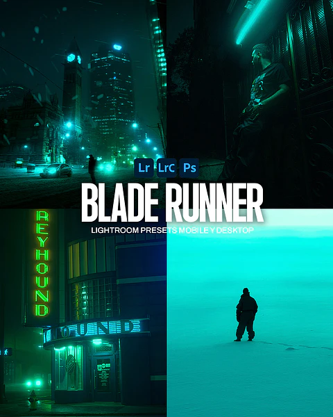 Blade Runner Green Presets Lightroom