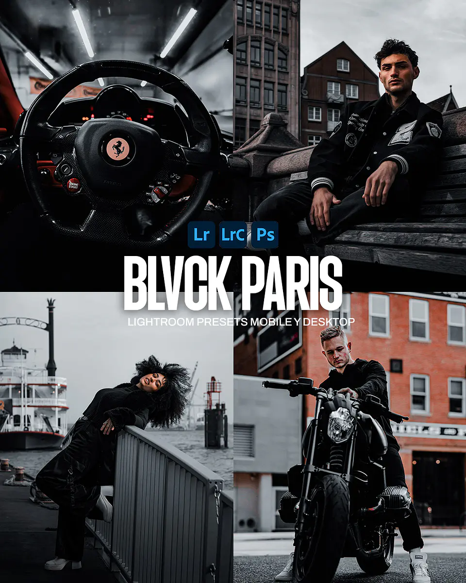 Blvck Paris Presets Lightroom 1