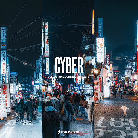 Cyber Lightroom Presets 
