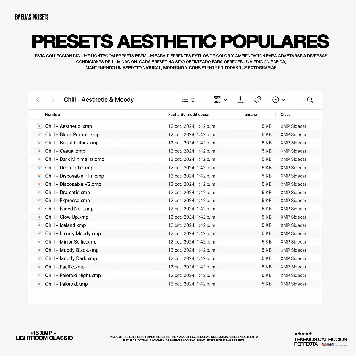 Elias Presets - Lightroom presets & LUTs for Creators