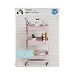 WR Carrito de Almacenamiento Rosado