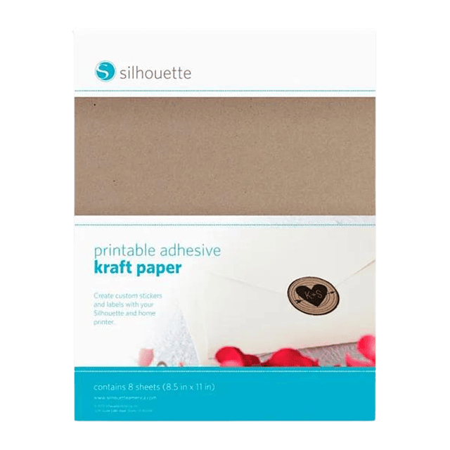 Papel Kraft Adhesivo Imprimible