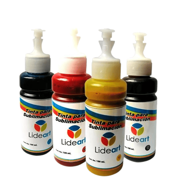 Tintas para Sublimación Lideart 100ml