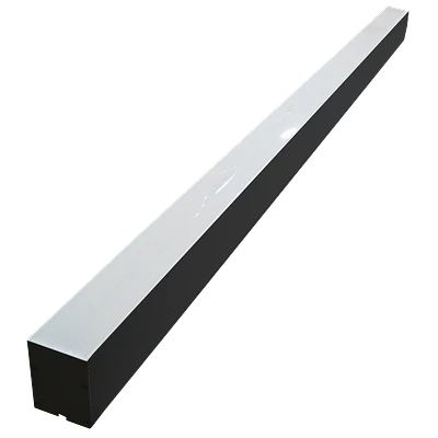 LINEAL LED SUSPENDIDA SUPERMARKET 40W 120 CM. NEGRA