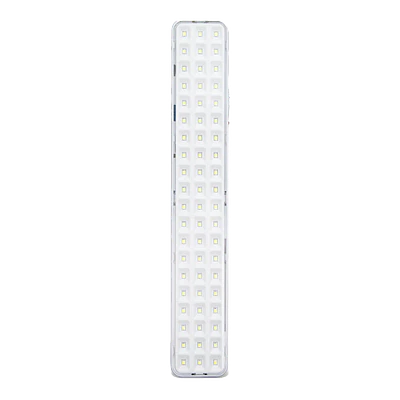 BARRA DE EMERGENCIA 60 LEDs RECARGABLE AUTONOMÍA 3-6 HRS.
