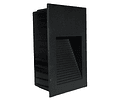 APLIQUE MURO VERTICAL LED 5W IP65 NEGRO