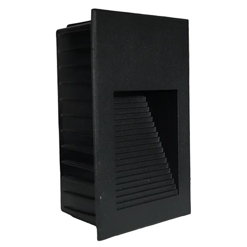 APLIQUE MURO VERTICAL LED 5W IP65 NEGRO imagen 1