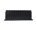 APLIQUE MURO VERTICAL LED 5W IP65 NEGRO