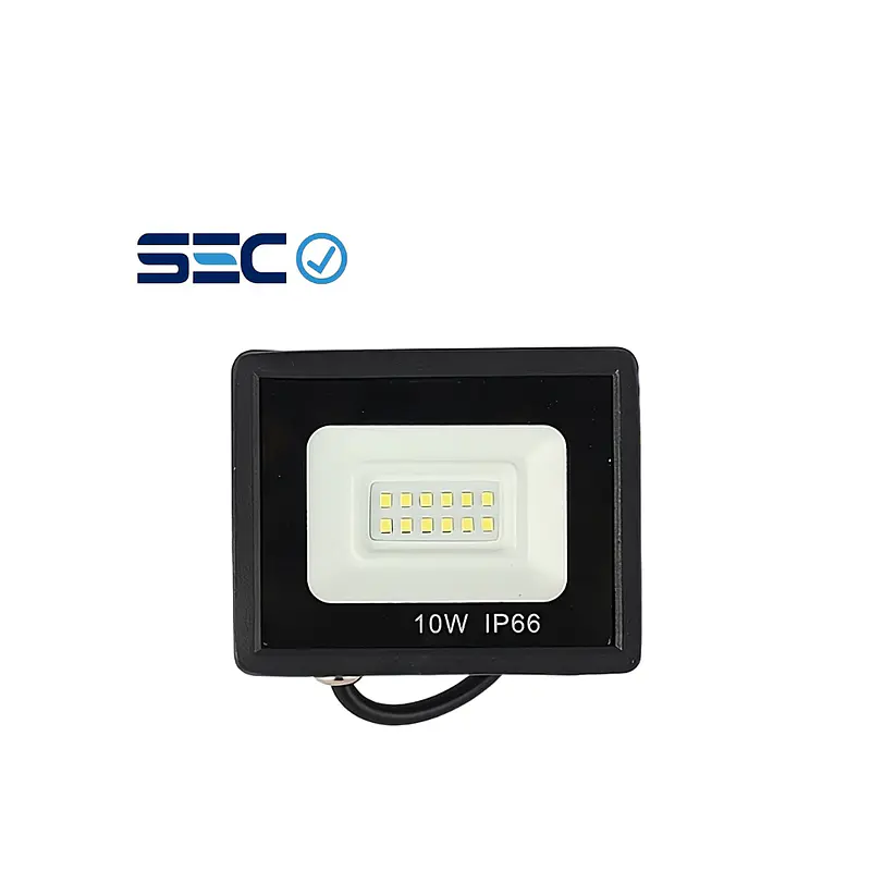 PROYECTOR LED ULTRA SLIM 10W IP66 NEGRO imagen 1