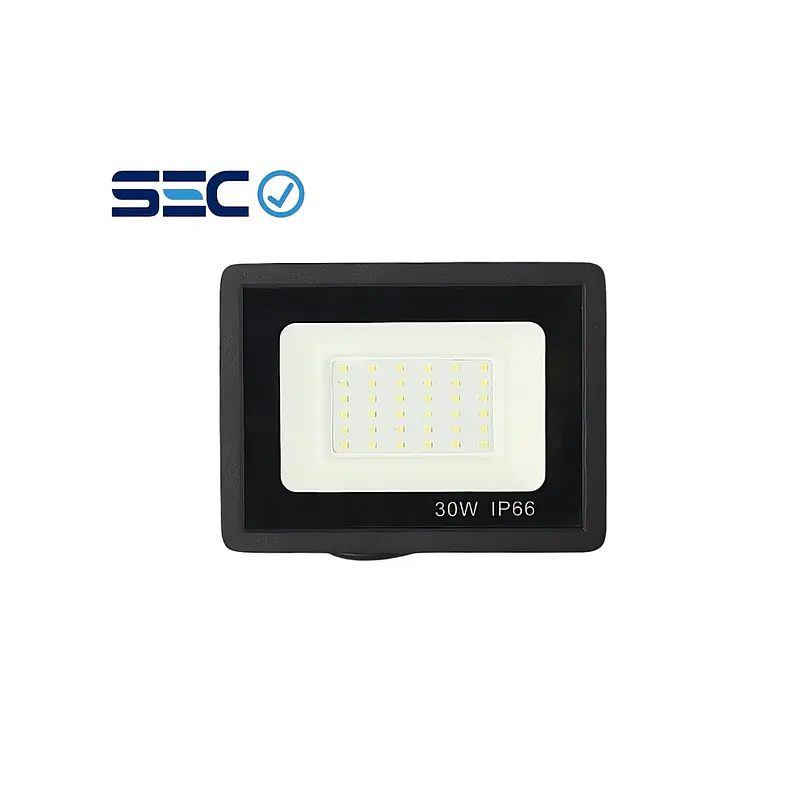 PROYECTOR LED ULTRA SLIM 30W IP66 NEGRO imagen 1