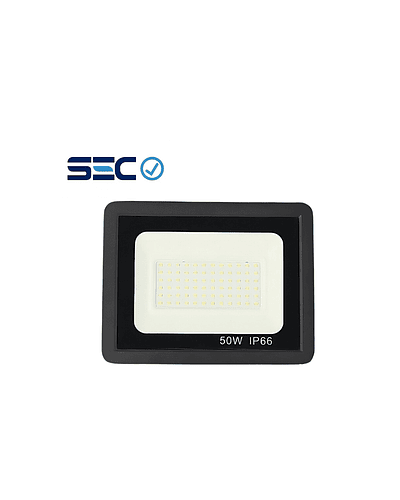 PROYECTOR LED ULTRA SLIM 50W IP66 NEGRO