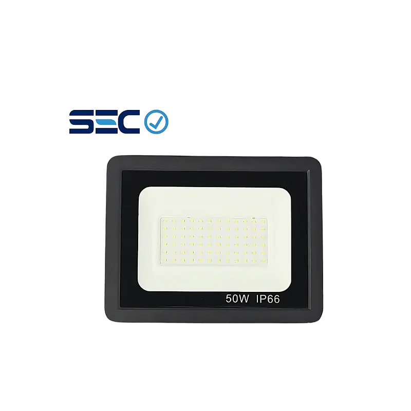 PROYECTOR LED ULTRA SLIM 50W IP66 NEGRO imagen 1