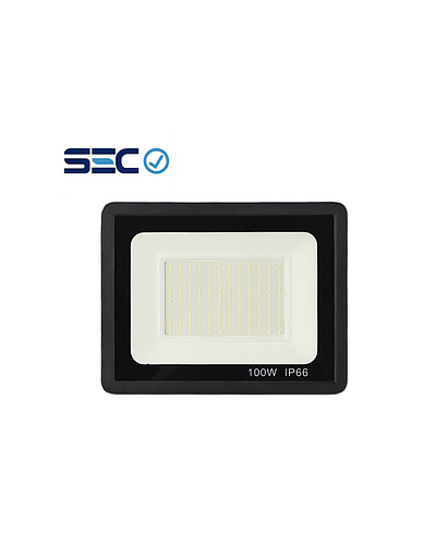 PROYECTOR LED ULTRA SLIM 100W IP66 NEGRO