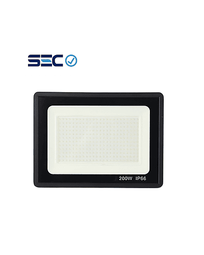 PROYECTOR LED ULTRA SLIM 200W IP66 NEGRO