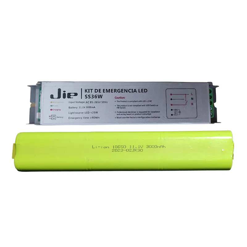 KIT DE EMERGENCIA LED SS36W 90 MINUTOS DE AUTONOMIA imagen 1