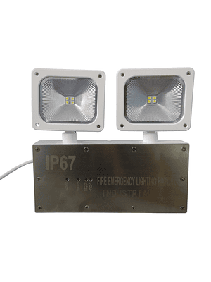 LÁMPARA DE EMERGENCIA LED 2X4W IP67 