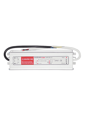 FUENTE DE PODER SWITCHING 60W 12V 5A EXTERIOR IP67