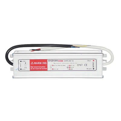 FUENTE DE PODER SWITCHING 60W 12V 5A EXTERIOR IP67