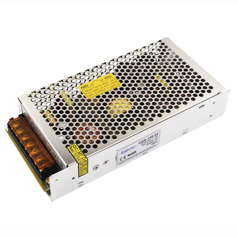 FUENTE DE PODER SWITCHING 100W 12V 8A INTERIOR PERFORADA