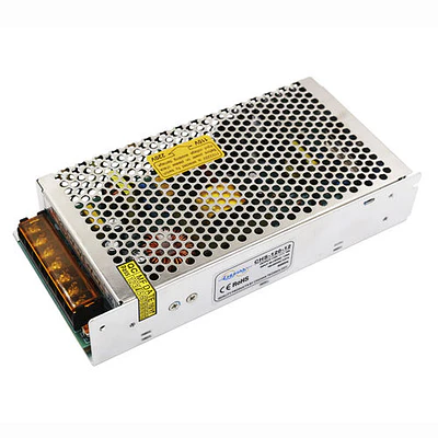 FUENTE DE PODER SWITCHING 120W 12V 10A INTERIOR PERFORADA