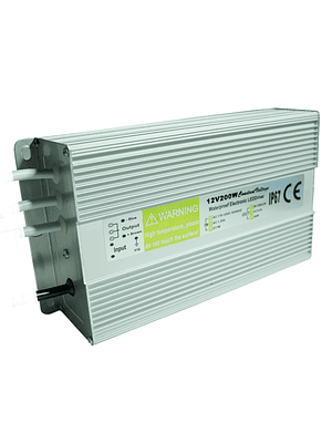 FUENTE DE PODER SWITCHING 200W 12V 16.5A EXTERIOR IP67