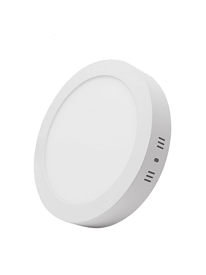 PANEL LED REDONDO SOBREPUESTO 18W IP44 REGULABLE