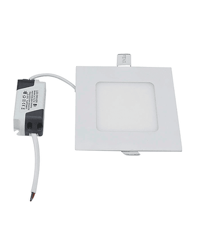 PANEL LED CUADRADO EMBUTIDO 3W IP20 