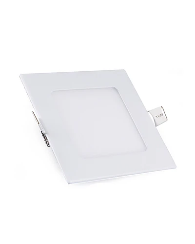 PANEL LED CUADRADO EMBUTIDO 6W IP44 – Panel Monocristalino MPPT | Batería LiFePO4 Alumbrado Público