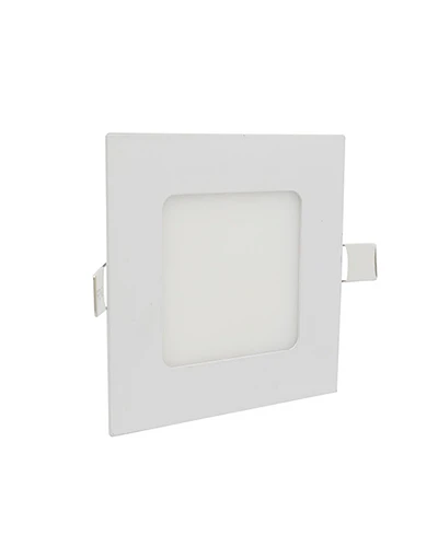 PANEL LED CUADRADO EMBUTIDO 6W IP44 – Panel Monocristalino MPPT | Batería LiFePO4 Alumbrado Público