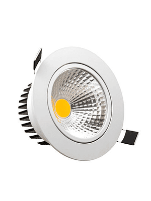 FOCO LED COB BASCULANTE 5W IP44 MARCO BLANCO 