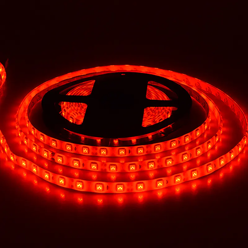 CINTA LED INTERIOR 14.4W SMD 5050 60LEDs/m 5mt. 12V. ROJO imagen 1