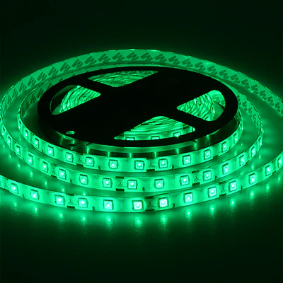CINTA LED INTERIOR 14.4W SMD 5050 60LEDs/m 5mt. 12V. VERDE