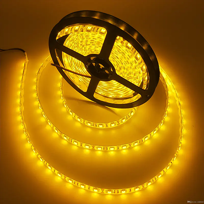 CINTA LED INTERIOR 14.4W SMD 5050 60LEDs/m 5mt. 12V. AMARILLO imagen 1