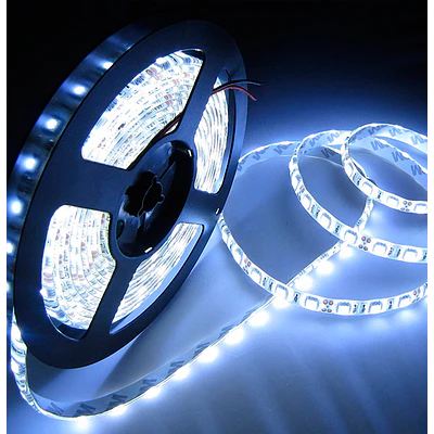 CINTA LED INTERIOR 14.4W SMD 5050 60LEDs/m 5MT. 12V. LUZ FRÍA