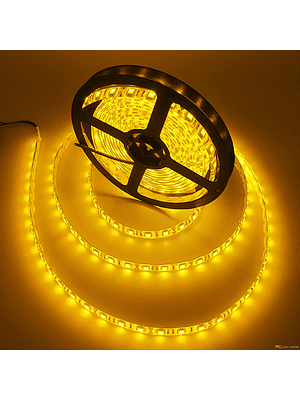 CINTA LED EXTERIOR 14.4W SMD 5050 60LEDs/m 5mt. 12V. AMARILLO