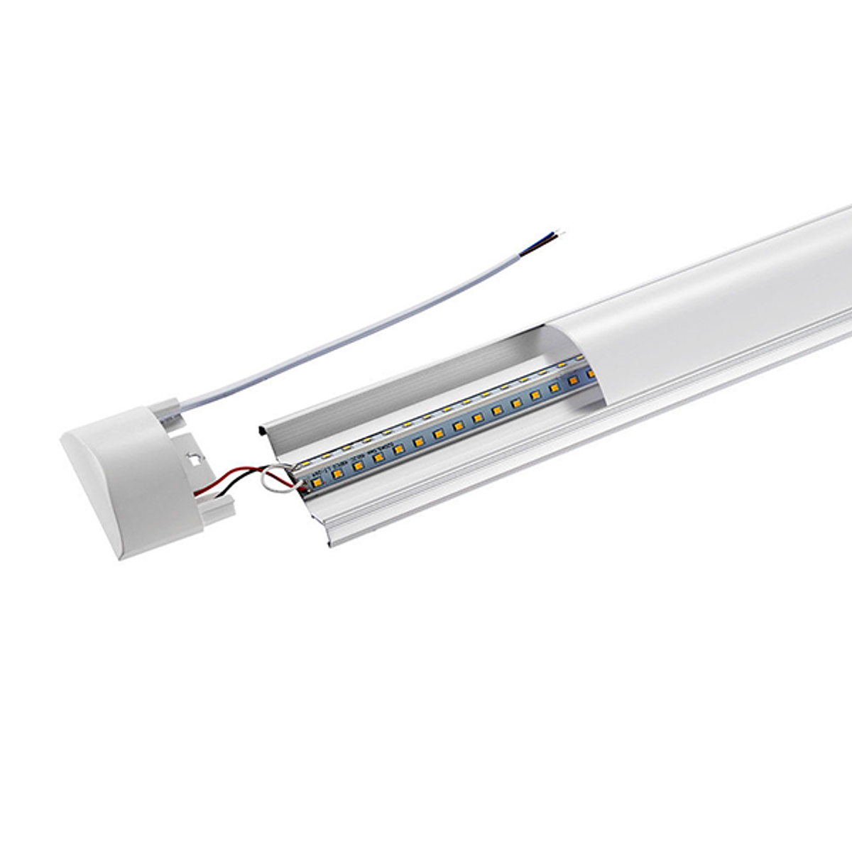 LUMINARIA LINEAL LED FLAT 40W 120 CM. C/ACCESORIOS