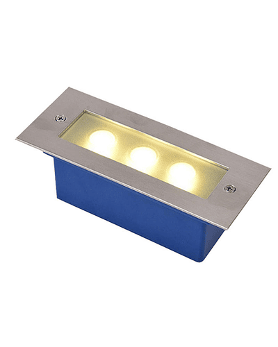 APLIQUE MURO EXTERIOR LED 5W S/ REJILLA IP65 GRANDE